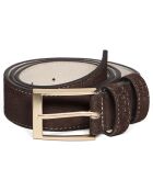 Ceinture 100% Cuir Cesar marron