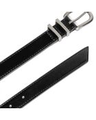 Ceinture 100% Cuir Blossom noire