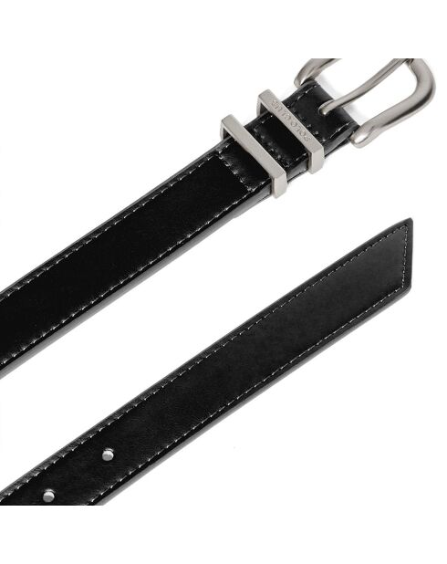 Ceinture 100% Cuir Blossom noire