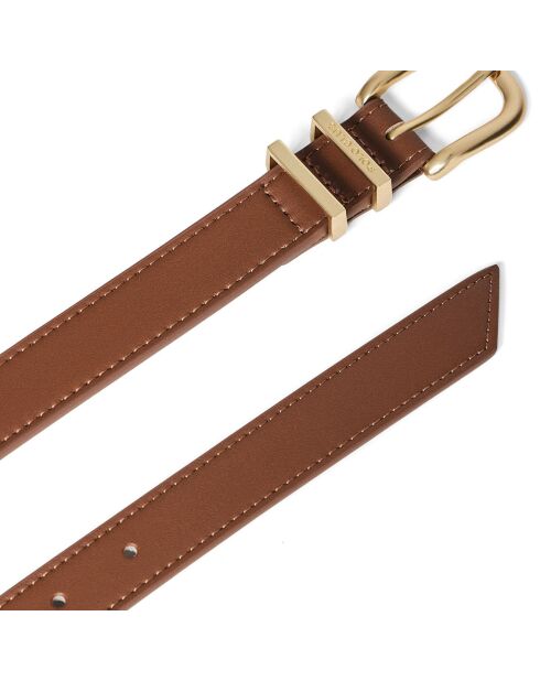 Ceinture 100% Cuir Blossom camel