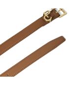 Ceinture 100% Cuir Beth marron