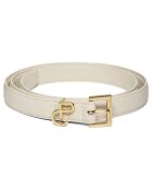 Ceinture 100% Cuir Beth beige