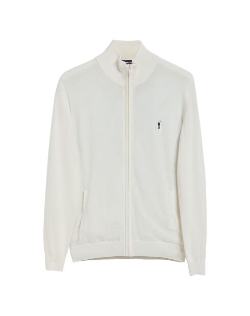 Cardigan Rigby Go Zippered écru