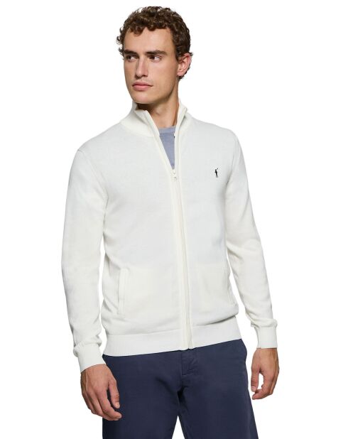Cardigan Rigby Go Zippered écru