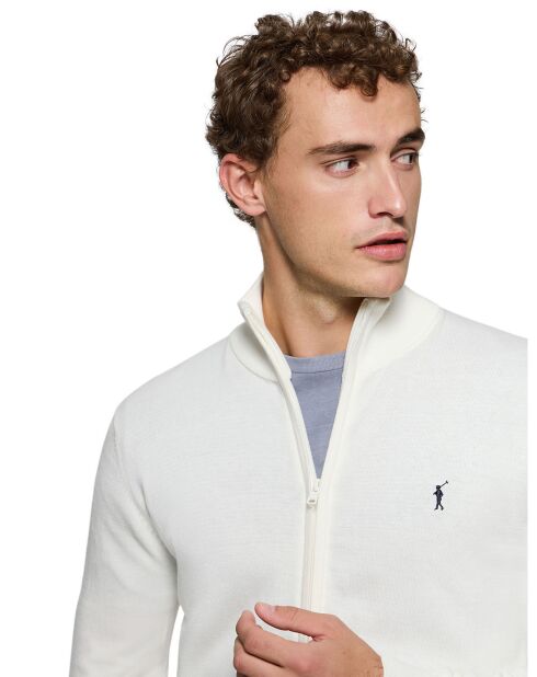 Cardigan Rigby Go Zippered écru