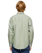 Chemise Block Pc Loose Twill vert jade