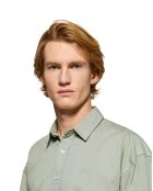 Chemise Block Pc Loose Twill vert jade