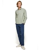 Chemise Block Pc Loose Twill vert jade