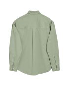Chemise Block Pc Loose Twill vert jade