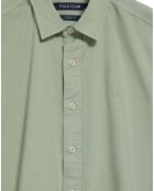 Chemise Block Pc Loose Twill vert jade