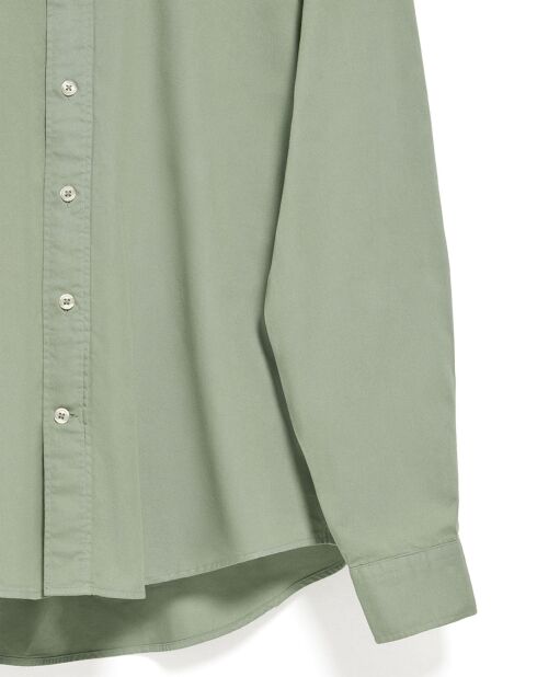 Chemise Block Pc Loose Twill vert jade