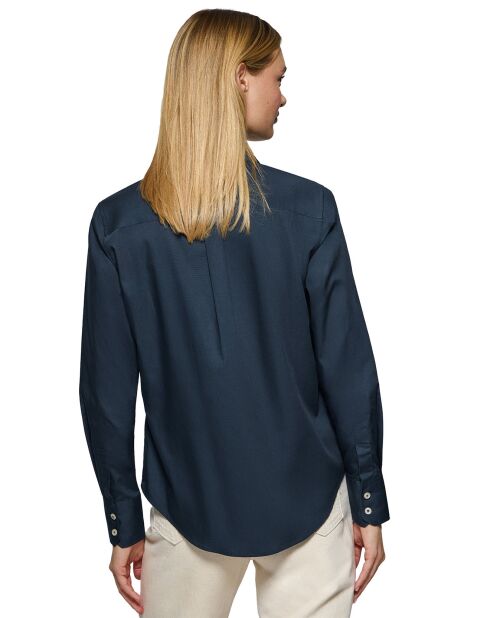 Chemise Rigby Go W Regular Poplin navy