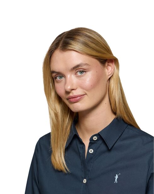 Chemise Rigby Go W Regular Poplin navy