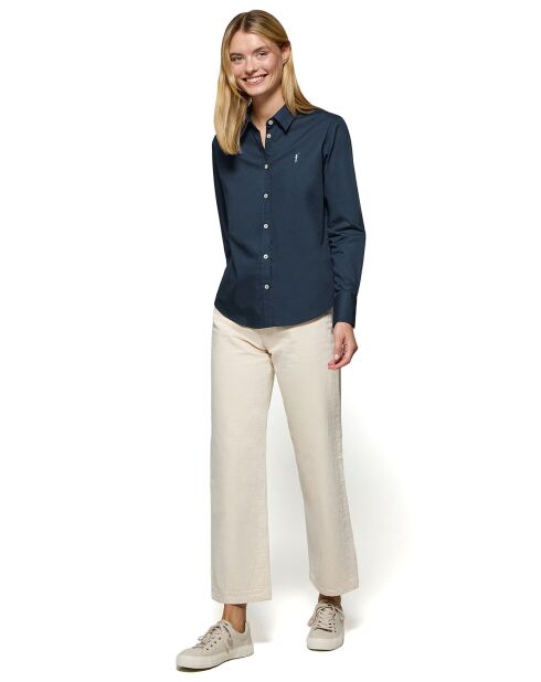 Chemise Rigby Go W Regular Poplin navy