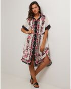 Robe en Lin mélangé Sissi noire
