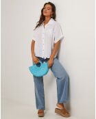 Tunique 100% Lin Rosa blanche