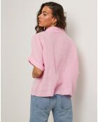 Tunique 100% Lin Rosa rose