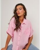 Tunique 100% Lin Rosa rose