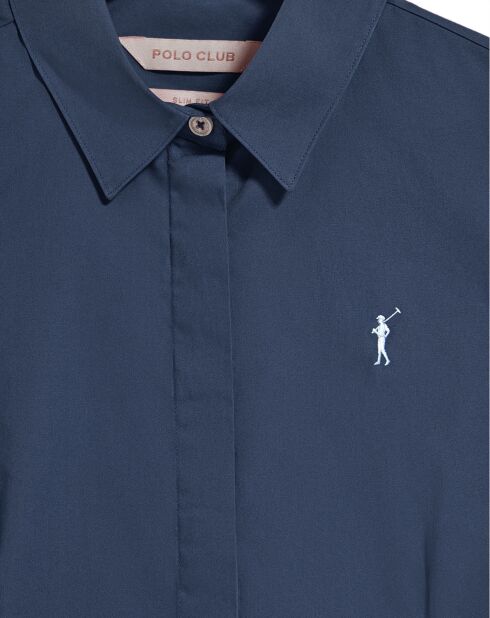 Chemise Rigby Go W Slim Poplin navy