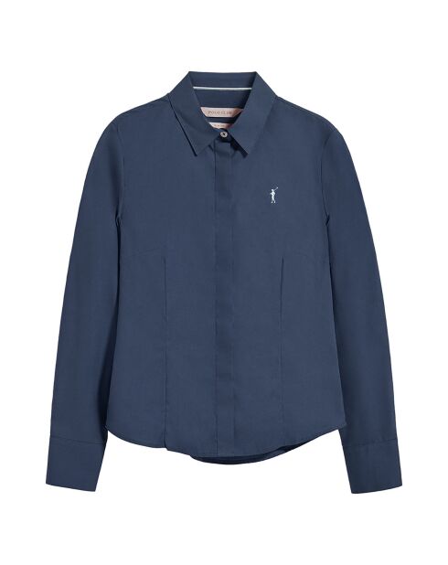 Chemise Rigby Go W Slim Poplin navy