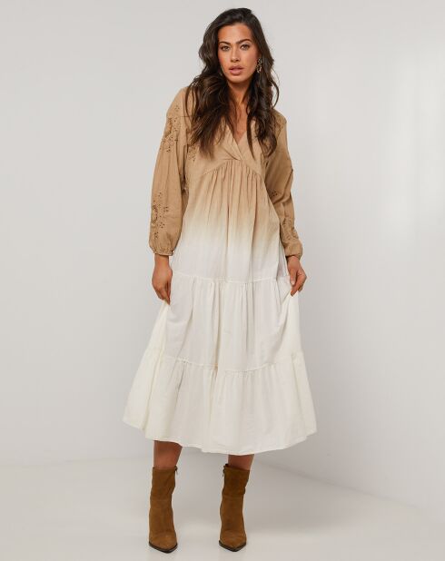 Robe Zoé beige