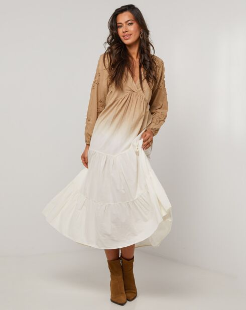 Robe Zoé beige