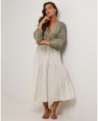 Robe Zoé vert kaki