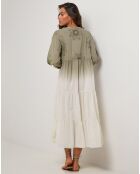 Robe Zoé vert kaki