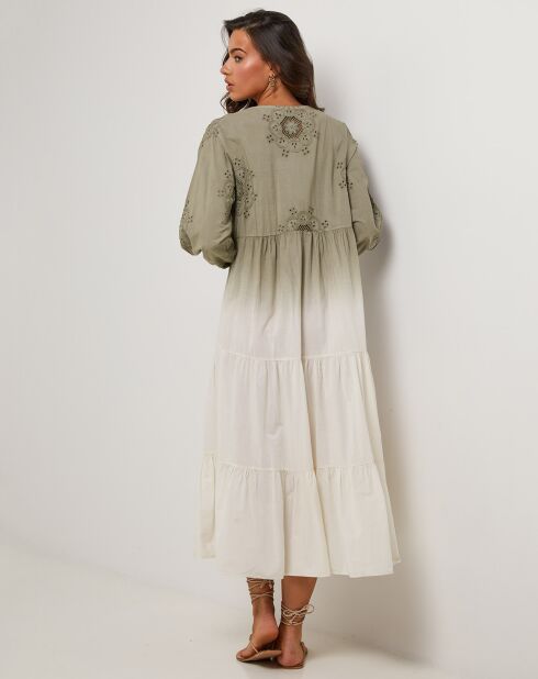 Robe Zoé vert kaki