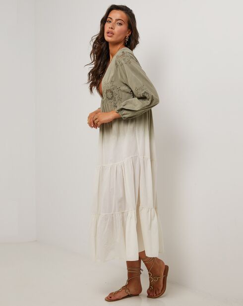 Robe Zoé vert kaki