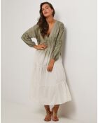 Robe Zoé vert kaki