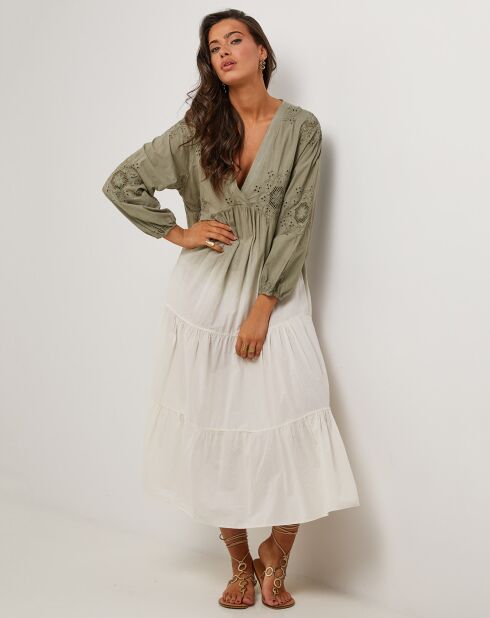 Robe Zoé vert kaki