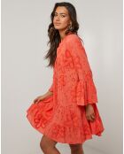 Robe Charlie corail