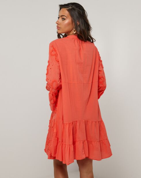 Charlie korallenrotes Kleid