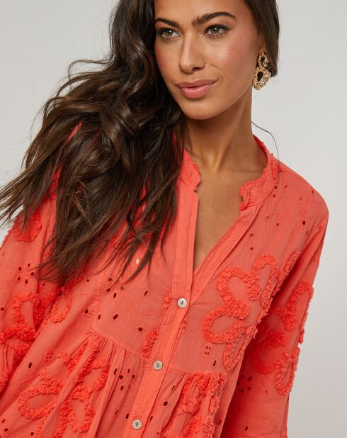 Charlie korallenrotes Kleid