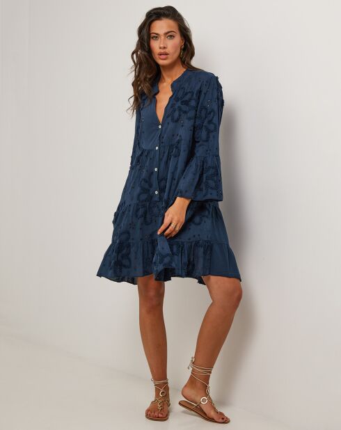Robe Charlie bleu marine