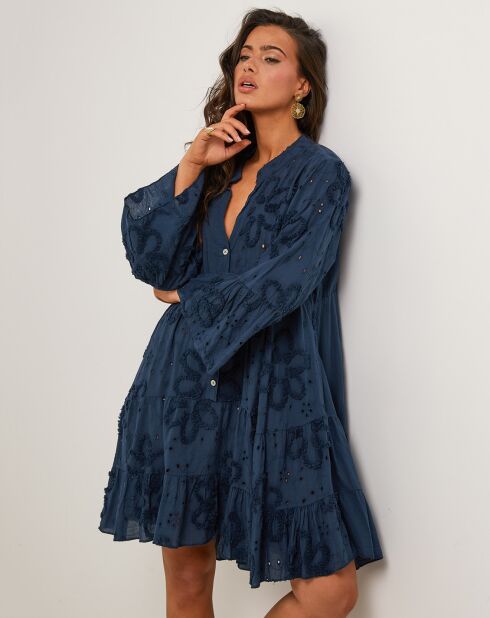 Robe Charlie bleu marine