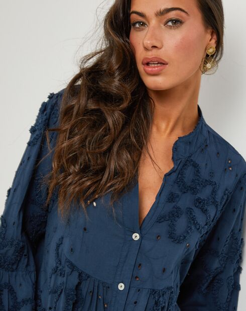 Robe Charlie bleu marine