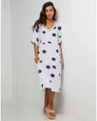 Robe 100% Lin Coline blanche