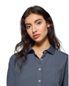 Chemise Block Pc W Loose denim bleue