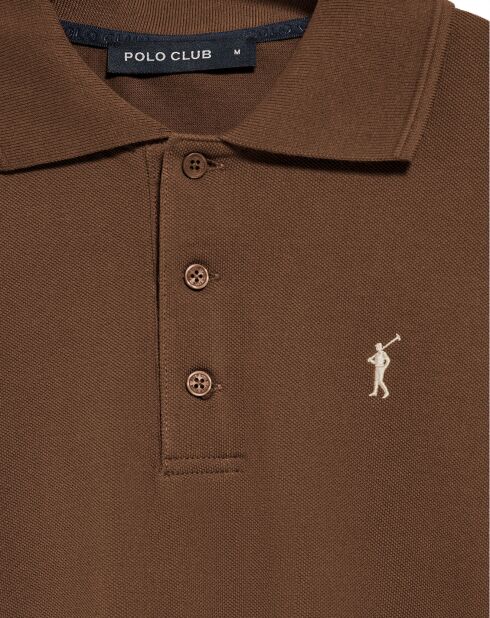 Polo Shirt Rigby Go marron