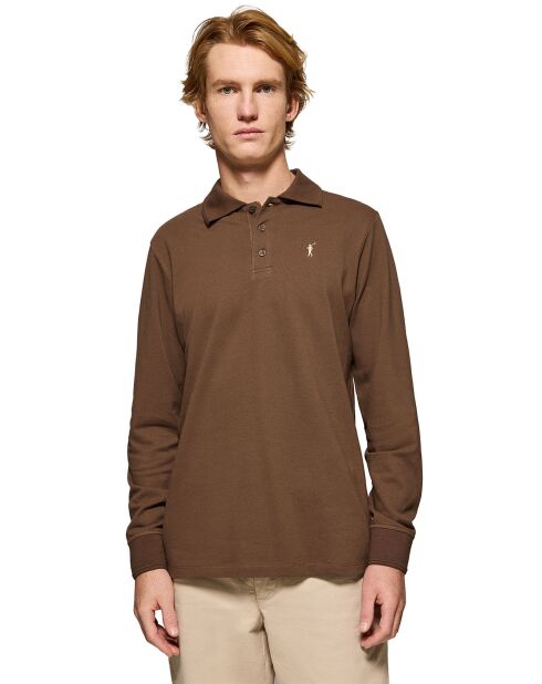 Polo Shirt Rigby Go marron