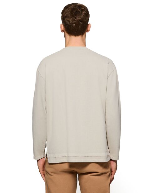 T-Shirt Hermes Minimal Pc Rubber beige