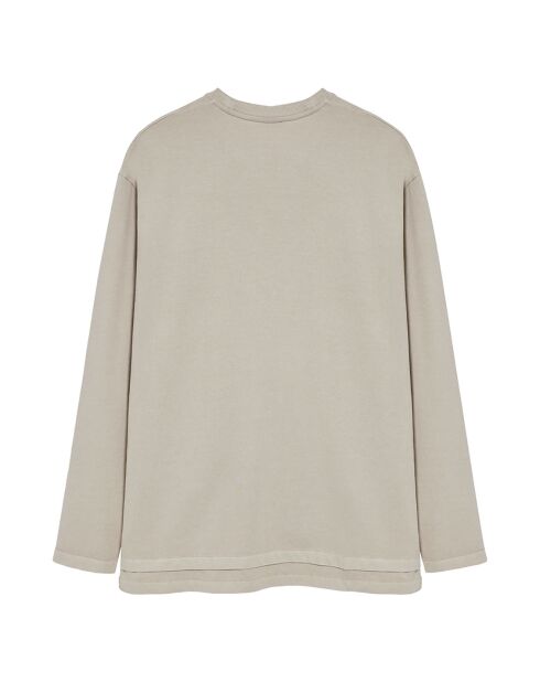 T-Shirt Hermes Minimal Pc Rubber beige