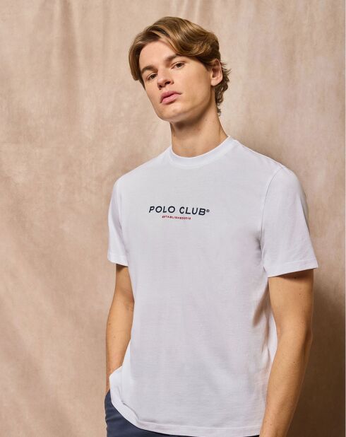 T-Shirt Shelby Est Minimal blanc