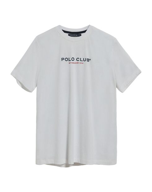 T-Shirt Shelby Est Minimal blanc