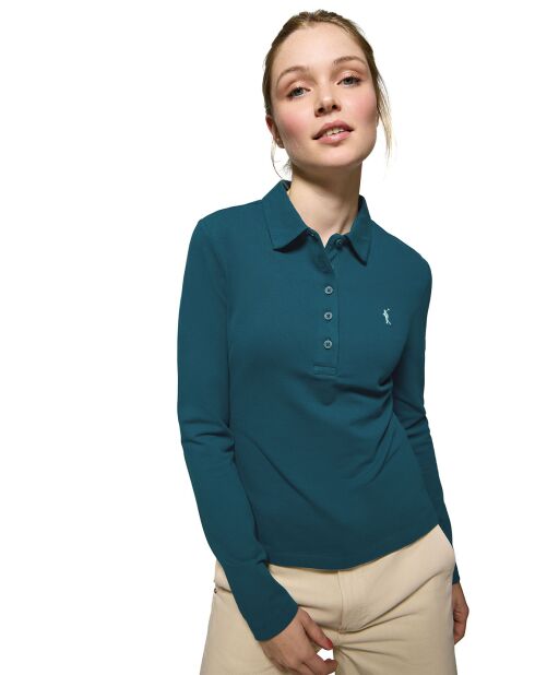 Polo Priyanka Rigby Go W bleu