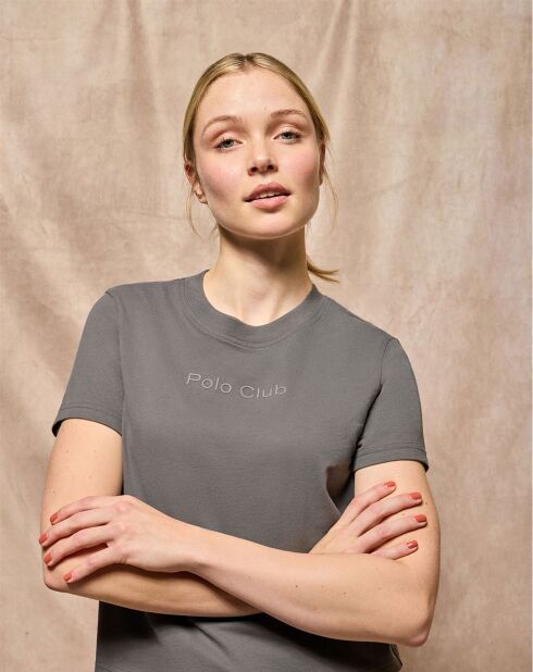 T-Shirt Tori Minimal Combo Rubber asphalt