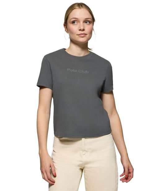 T-Shirt Tori Minimal Combo Rubber asphalt