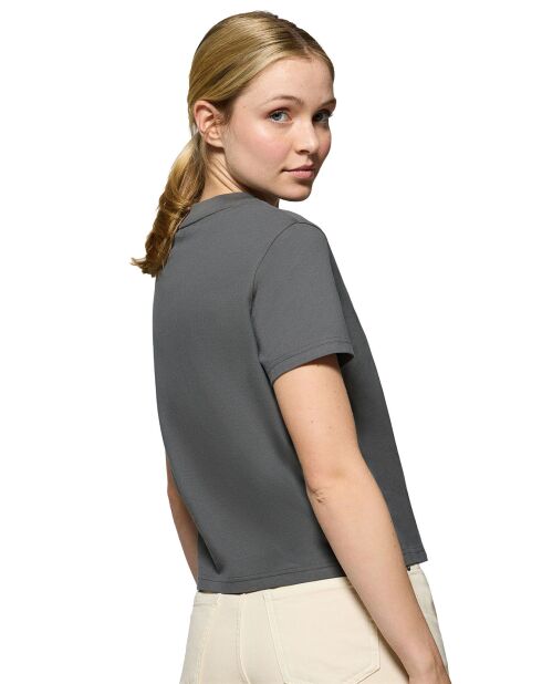 T-Shirt Tori Minimal Combo Rubber asphalt